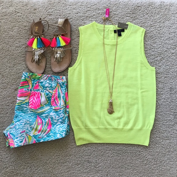 J. Crew Sweaters - J. Crew Lightweight Wool Jackie Sweater Shell